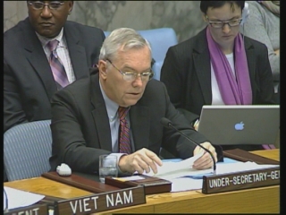 Selected frame from video story 
UN / GAZA REPORT
	