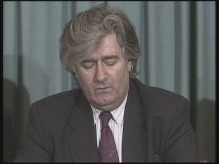 Selected frame from video story 
UN / KARADZIC
	