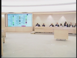 Selected frame from video story 
GENEVA / HUMAN RIGHTS COUNCIL VOTE
	