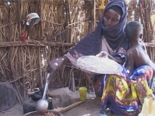 Selected frame from video story 
HORN OF AFRICA / FOOD CRISIS
	