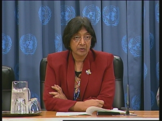 Selected frame from video story 
UN / TRAFFICKING
	