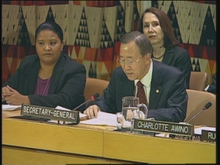 Selected frame from video story 
UN / HUMAN TRAFFICKING
	