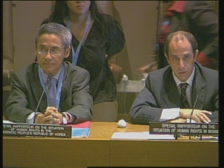 Selected frame from video story 
UN / HUMAN RIGHTS WRAP
	