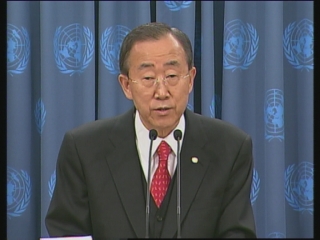 Selected frame from video story 
UN / BAN KI-MOON 
	