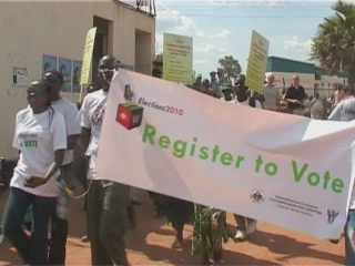 Selected frame from video story 
SUDAN / VOTER REGISTRATION
	
