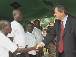 Selected frame from video story 
DR CONGO / LE ROY
	