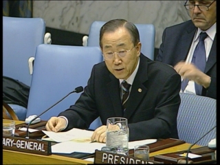 Selected frame from video story 
UN / CIVILIANS IN ARMED CONFLICT
	