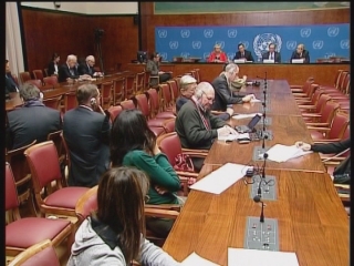 Selected frame from video story 
GENEVA / RUSSIA GEORGIA TALKS
	