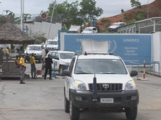 Selected frame from video story 
COTE D'IVOIRE / OPERATION TRANSPORT
	