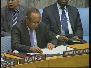 Selected frame from video story 
UN / MIDDLE EAST
	