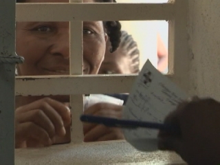 Selected frame from video story 
HAITI / AIDS HEALTH WORKERS 
	