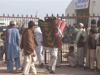 Selected frame from video story 
PAKISTAN / WINTER REFUGEES
	