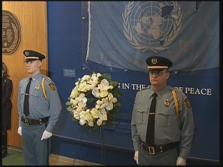 Selected frame from video story 
ALGIERS / MEMORIAL   
	