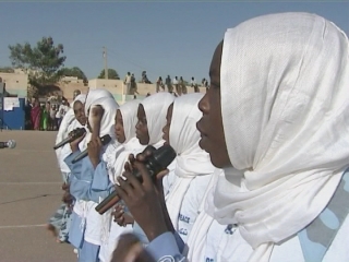Selected frame from video story 
DARFUR / GENDER VIOLENCE 
	