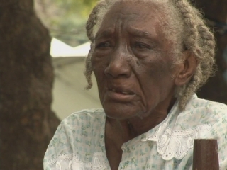 Selected frame from video story 
HAITI / ELDERLY
	