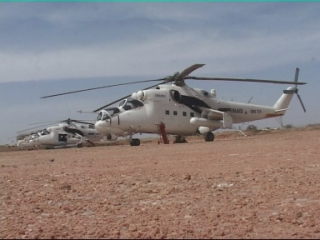 Selected frame from video story 
DARFUR / ETHIOPIAN HELICOPTERS 
	